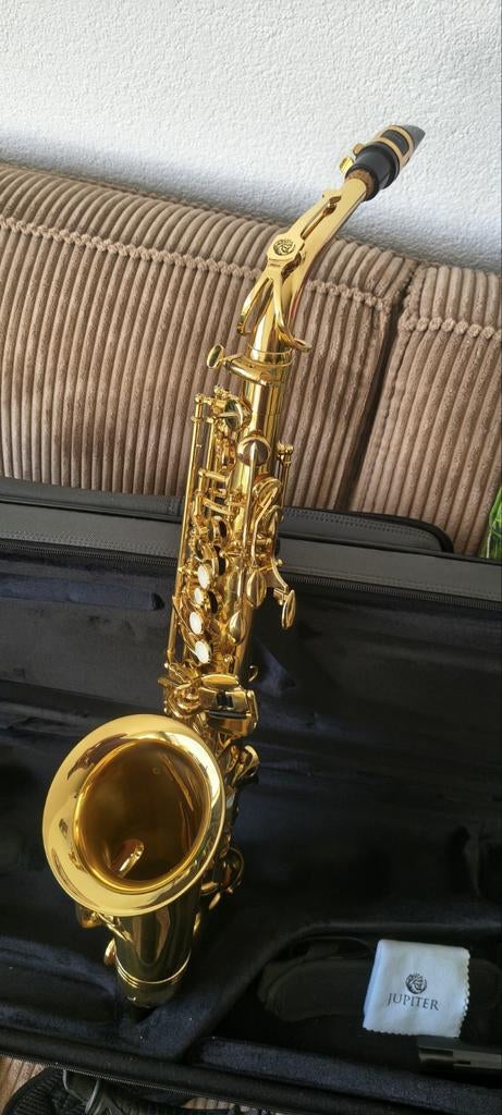 Jupiter saxofoon te koop, Ophalen of Verzenden, Zo goed als nieuw, Alt