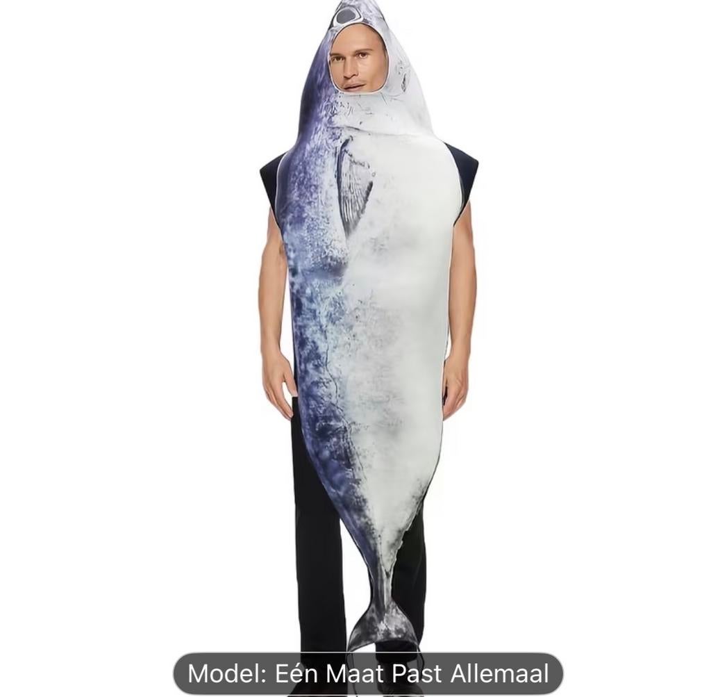 Viskostuum - Carnaval - groep, Carnaval, Overige maten, Ophalen of Verzenden, Kleding