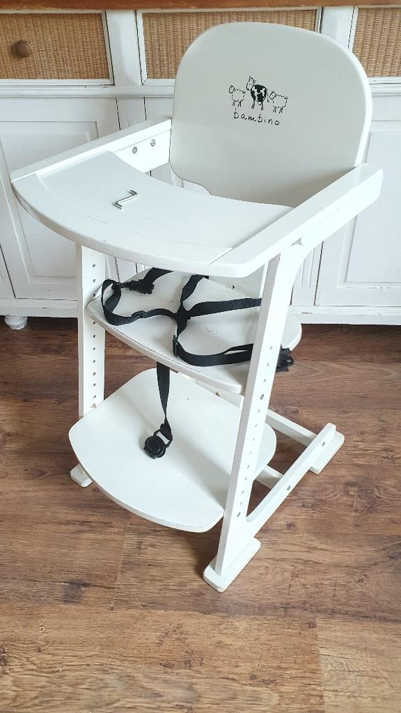 Bambino meegroeistoel, Kinderen en Baby's, Ophalen, Gebruikt, Meegroeistoel, Gordel(s)