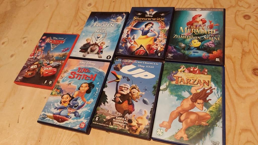 7 originele disney ðvd's ! Per stuk of in 1x te koop, Ophalen of Verzenden, Zo goed als nieuw