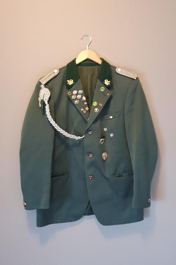 Duits Schutzen jasje carnaval, Maat 52/54 (L), Carnaval, Ophalen of Verzenden, Zo goed als nieuw