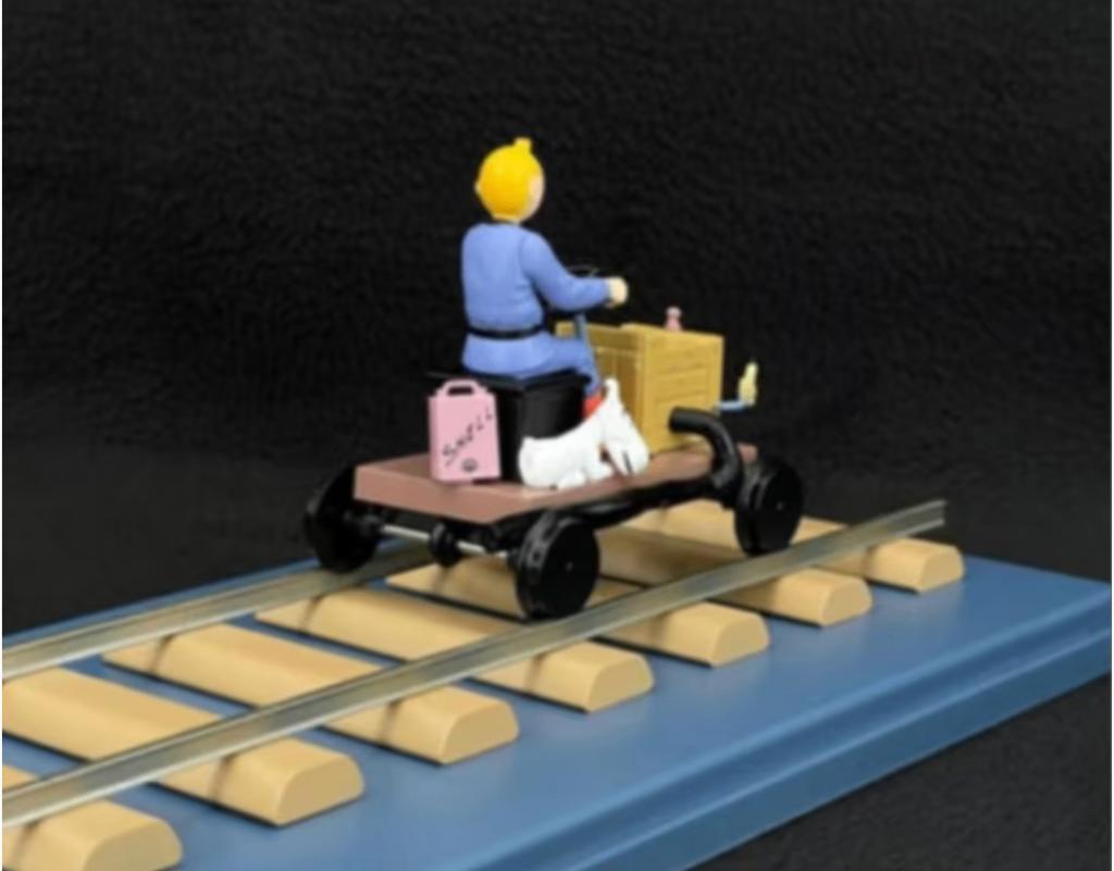 Draisine à Moteur Kuifje in de Sovjet Unie 1/24 TINTIN # 59, Verzenden, Nieuw, Overige typen, Overige merken