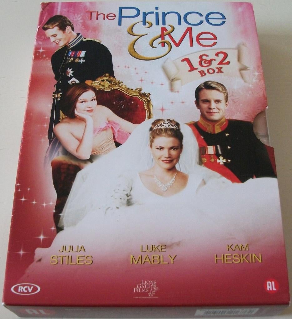 Dvd *** PRINCE & ME *** Deel 1 & 2, Alle leeftijden, Boxset, Ophalen of Verzenden, Zo goed als nieuw