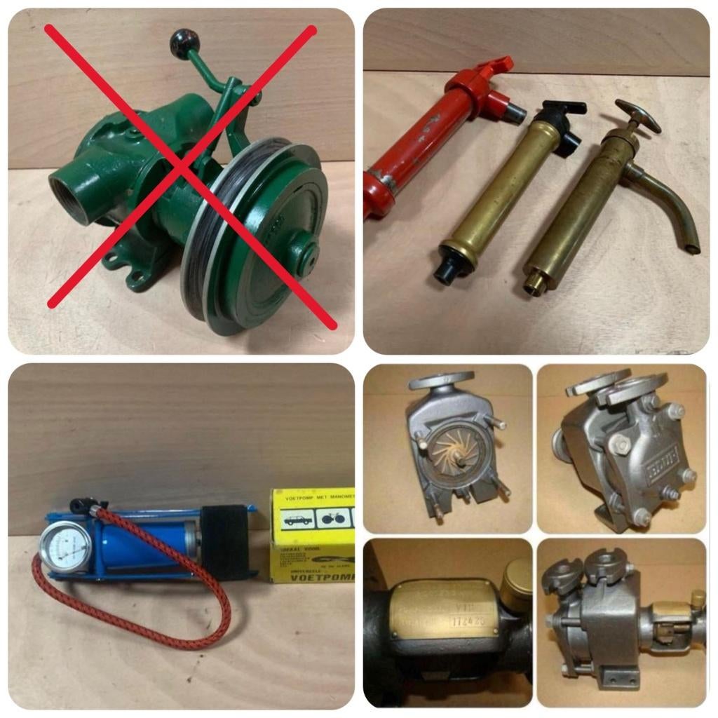 067,  Pompen Wijk Boersma en Carter Pompjes en Voetpomp, Ophalen of Verzenden, Nieuw