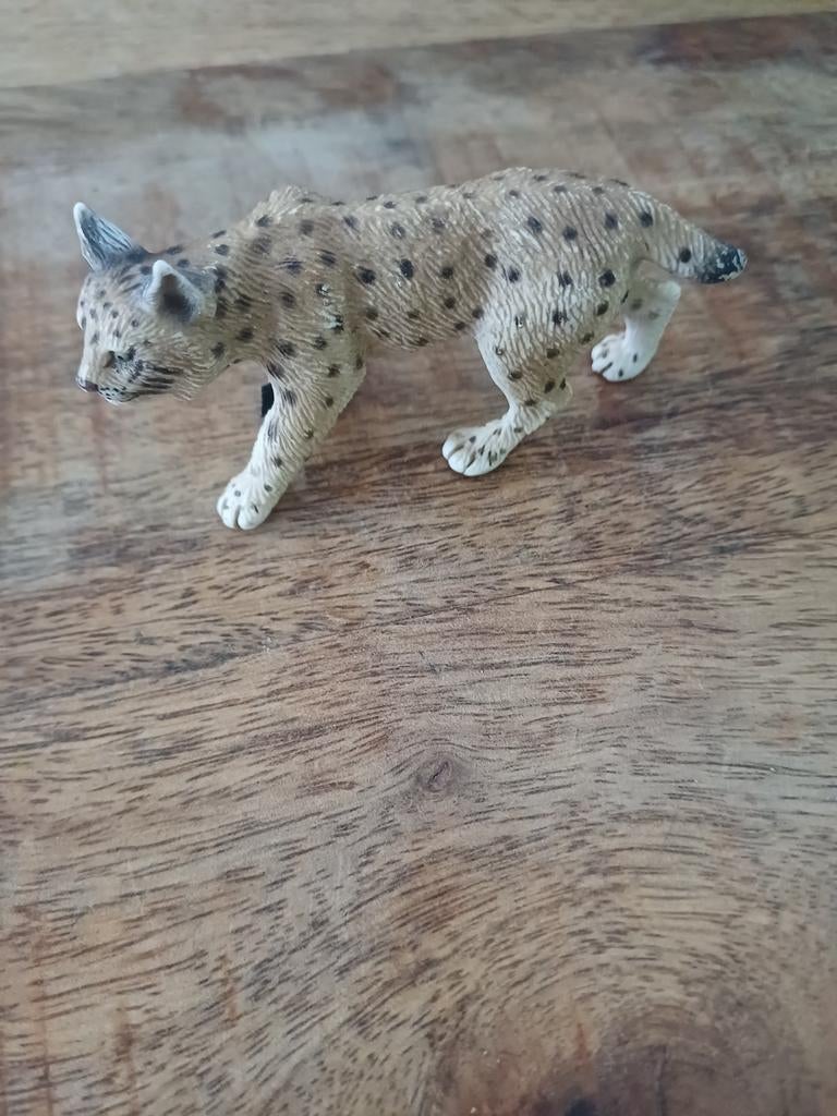 Schleich lynx, Verzamelen, Dierenverzamelingen, Ophalen of Verzenden, Gebruikt, Wild dier, Beeldje of Figuurtje