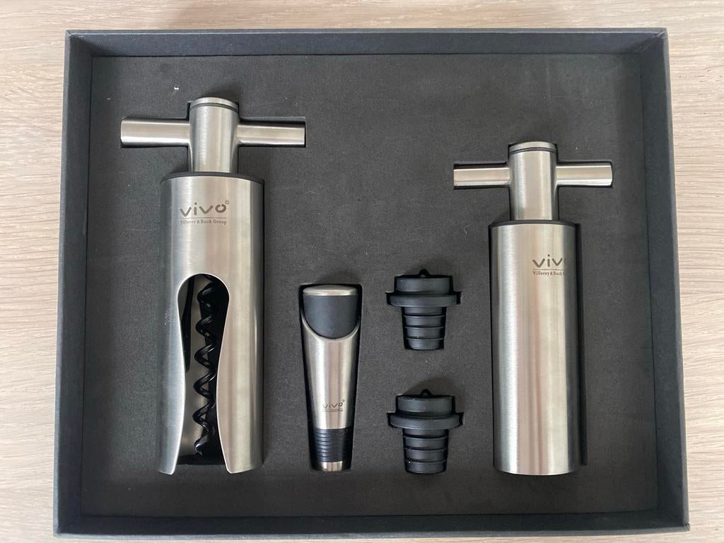 Wijnset met kurkentrekker en meer…, Ophalen of Verzenden, Nieuw