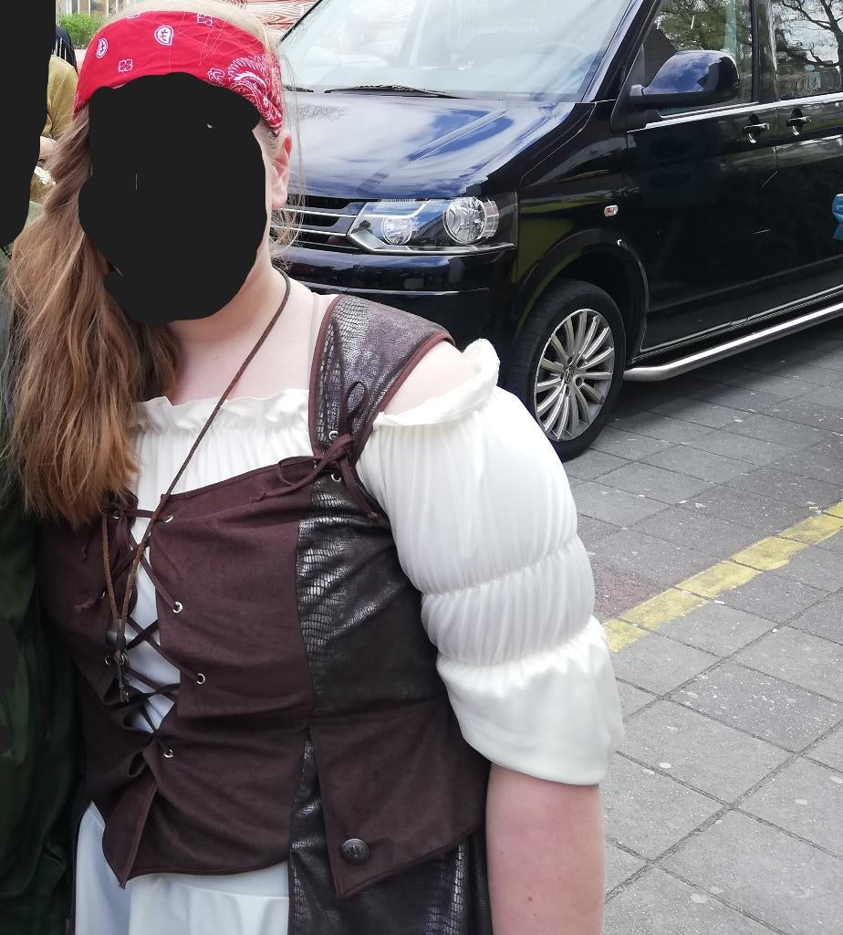 verkleedjurk (maat 48), Maat 46/48 (XL) of groter, Ophalen of Verzenden, Kleding, Overige thema's