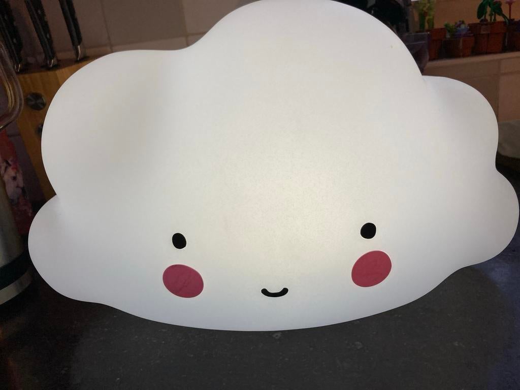 Little Lovely Company Wolkje Lamp - Batterij & Stroom, Kinderen en Baby's, Kinderkamer | Inrichting en Decoratie, Ophalen, Zo goed als nieuw