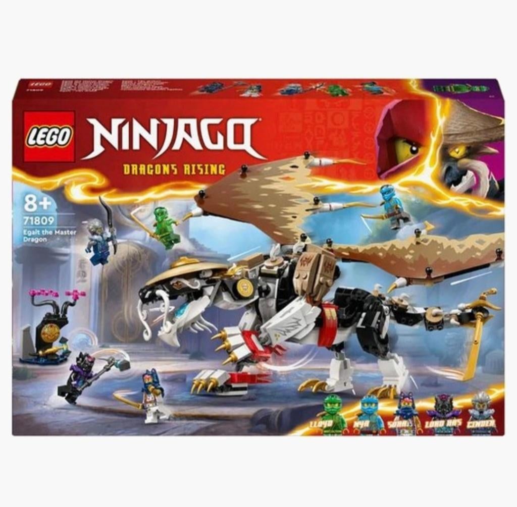 LEGO NINJAGO Egalt de Meesterdraak 71809 >NIEUW<, Ophalen of Verzenden, Nieuw, Complete set, Lego