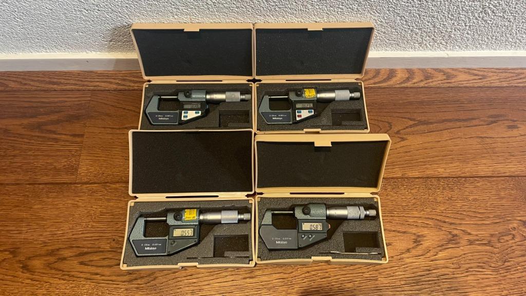 Mitutoyo 293-521 0-25 0,001 schroefmaat micrometer draaibank, -, Nieuw, Ophalen of Verzenden, Mitutoyo B.V.