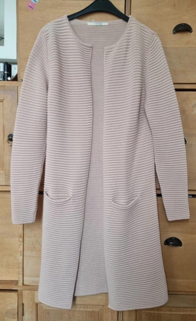 Lichtroze vest Sibin Linnebjerg, Ophalen of Verzenden, Zo goed als nieuw, Maat 38/40 (M), Roze