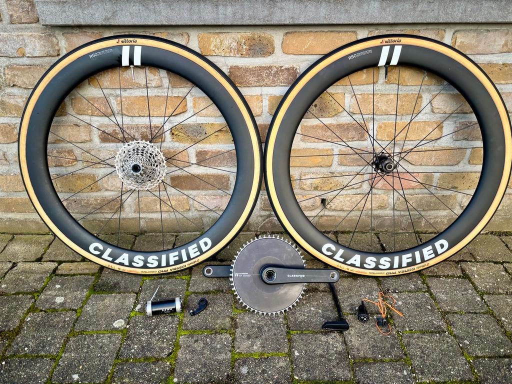 Classified R50 Setup - Compleet, Fietsen en Brommers, Ophalen, Zo goed als nieuw, Racefiets, Crankstel of Pedalen