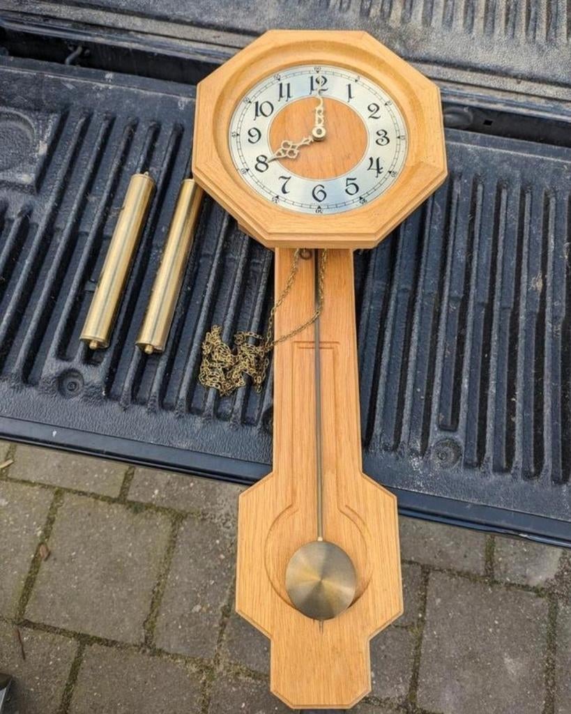 Mooie hangklok in prijs verlaagd, Ophalen of Verzenden