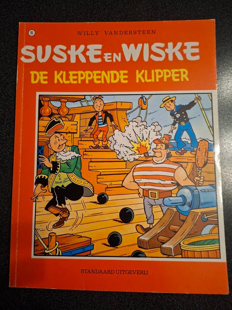 Suske en wiske 95 - de kleppende klipper, Eén stripboek, Ophalen of Verzenden, Zo goed als nieuw