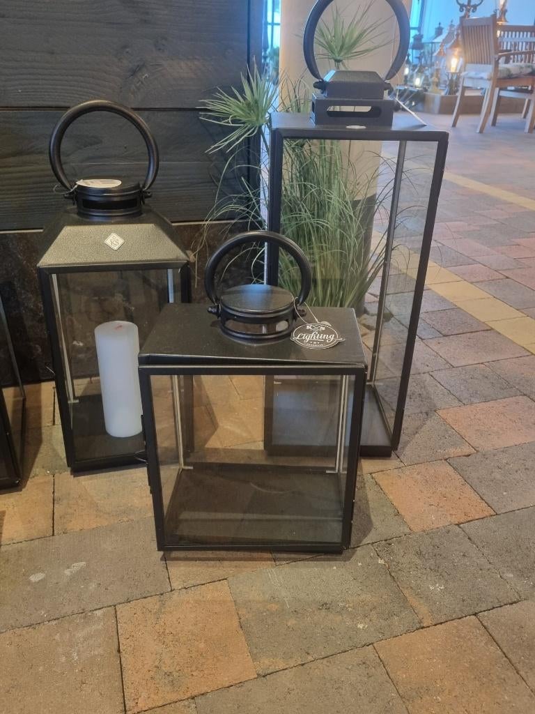 Windlichten diverse maten, Info@nostalux.nl, Nieuw, Ophalen of Verzenden, Nostalux BV