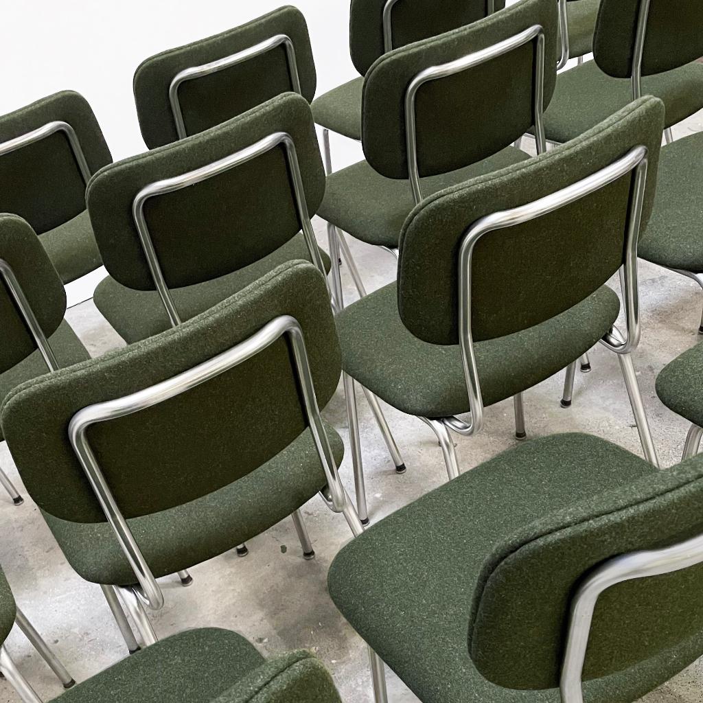 Gispen 1231 stoelen bekleed met wolvilt, info > beschrijving, Ophalen, Overige kleuren, Gispen vintage retro, The haystack