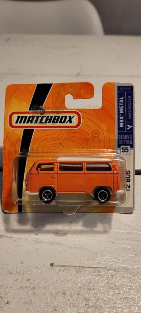 Matchbox Volkswagen T2 Oranje - Nieuw in Verpakking, Ophalen of Verzenden, Nieuw, Bus of Vrachtwagen, Matchbox
