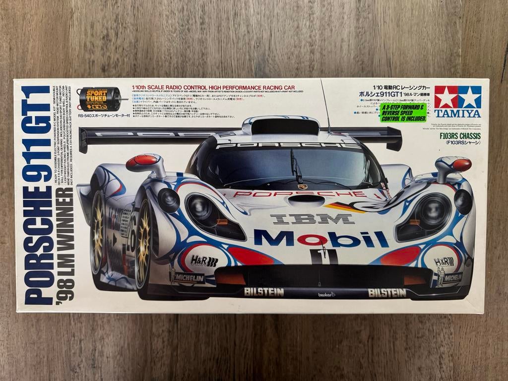 Tamiya Porsche 911 GT1 '98 Le Mans, Nieuw in Doos!, Auto, Groter dan 1:32, Nieuw, Ophalen of Verzenden