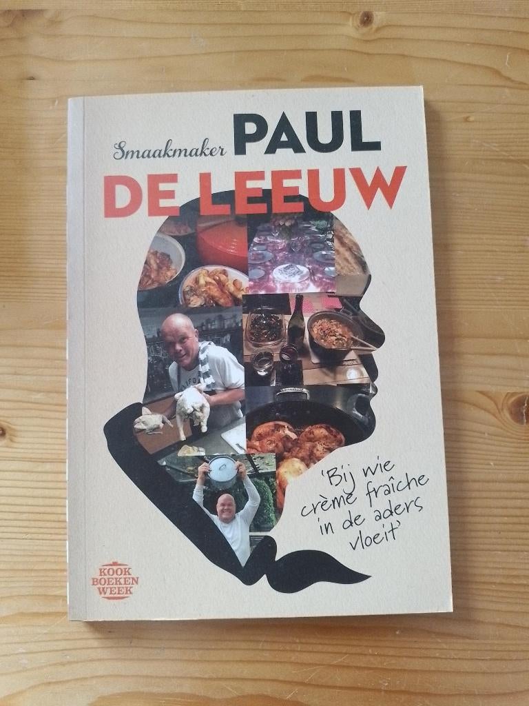 Smaakmaker Paul de Leeuw     Paul de Leeuw, Boeken, Kookboeken, Ophalen of Verzenden, Zo goed als nieuw, Paul de Leeuw, Overige gebieden