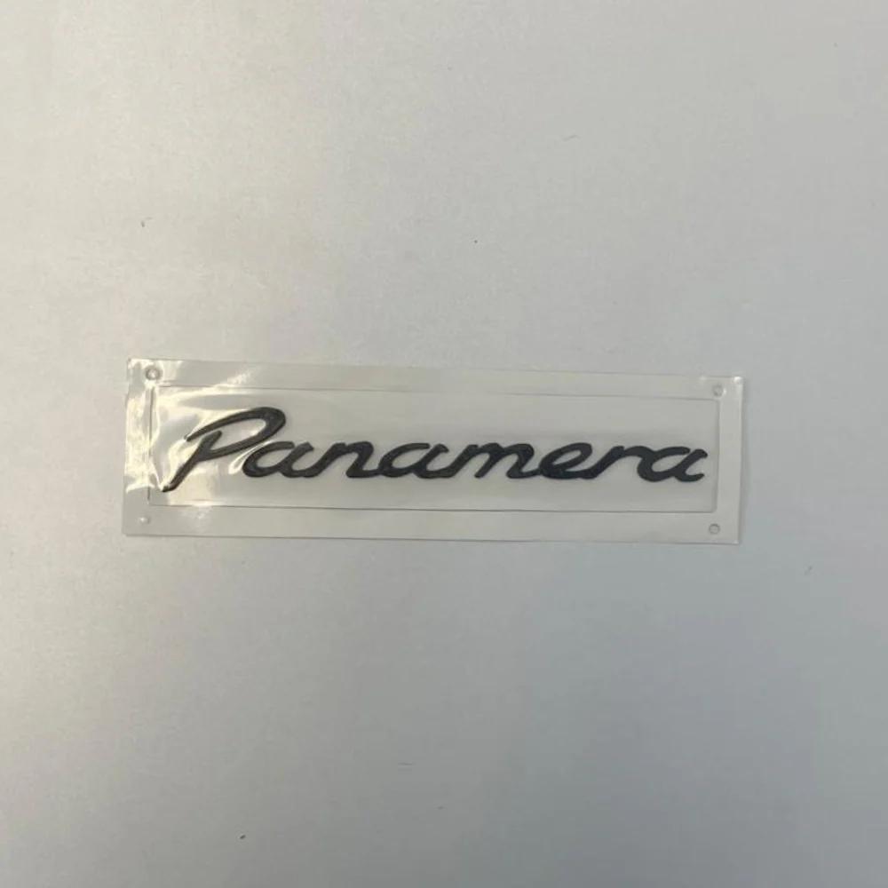 Porsche Panamera Embleem Zwart, Ophalen of Verzenden