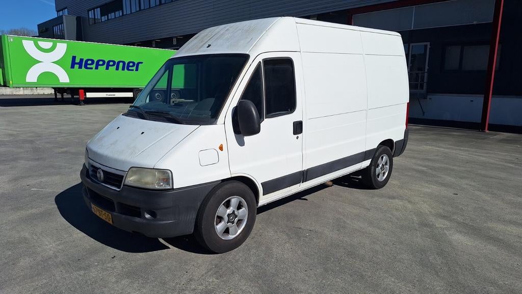 Fiat Ducato 18 2.8 JTD MH 2005, Auto's, Voorwielaandrijving, 4 cilinders, 2000 kg, Wit