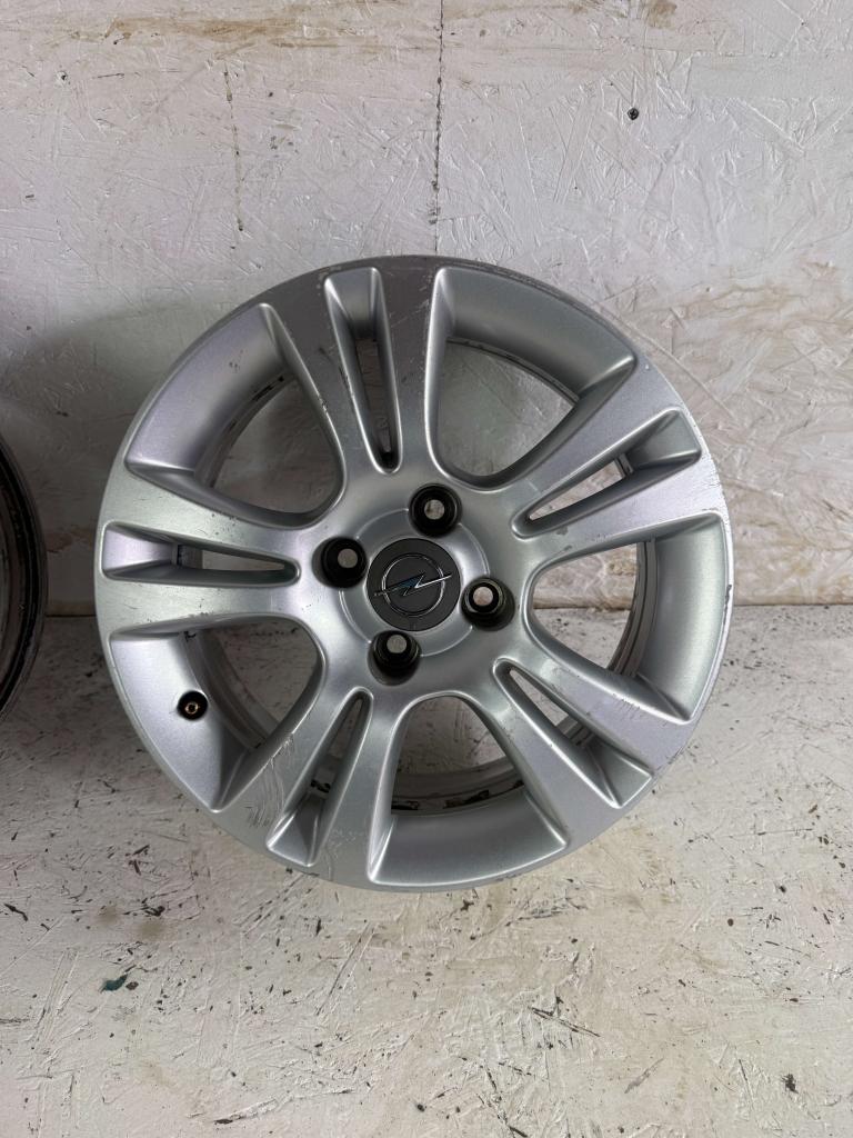 Originele Opel Corsa Tigra Agila Meriva velgen 15" 4x100, Niet ingevuld, Gebruikt, 15 inch, Velg(en)