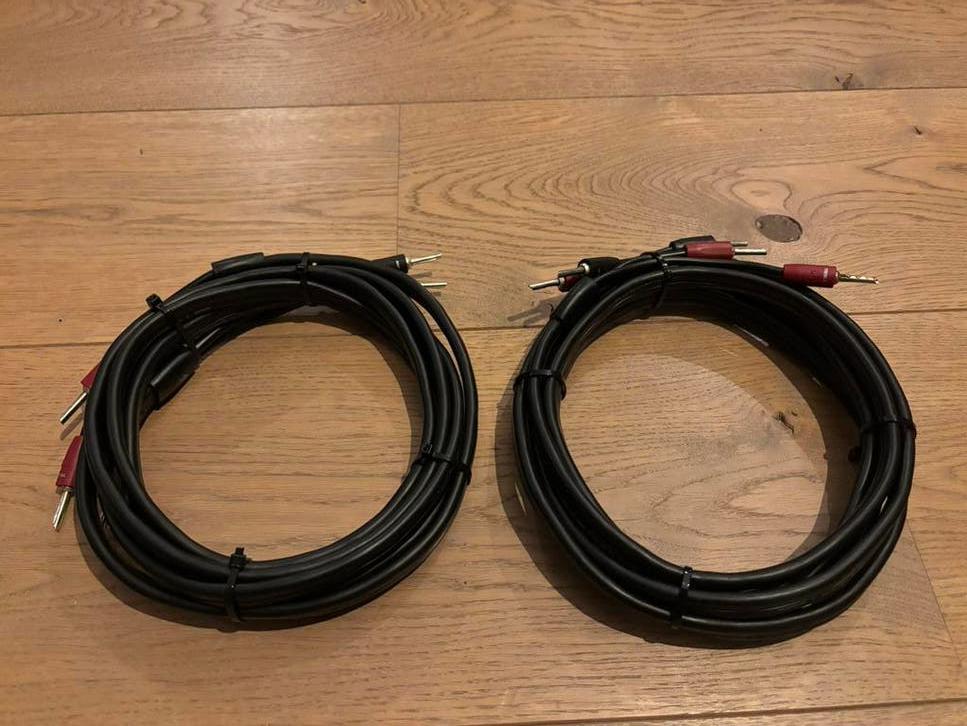 AUDIOQUEST ROCKET 22 SINGLE-BIWIRE (3 METER), Ophalen of Verzenden, Zo goed als nieuw, 2 tot 5 meter, Luidsprekerkabel