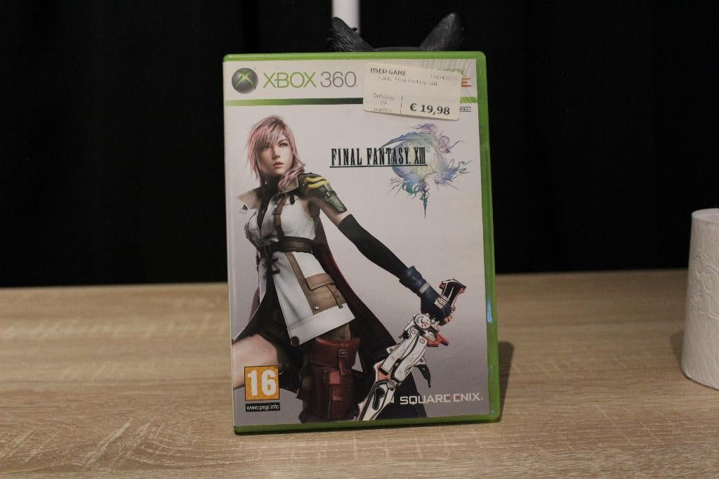 Final Fantasy XIII Xbox 360, Gebruikt, 1 speler, Ophalen of Verzenden, Role Playing Game (Rpg)