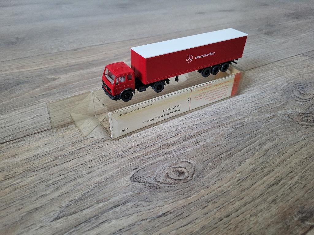 Mercedes Benz 1626 vrachtwagen Wiking, Ophalen of Verzenden, Zo goed als nieuw, Bus of Vrachtwagen, Wiking