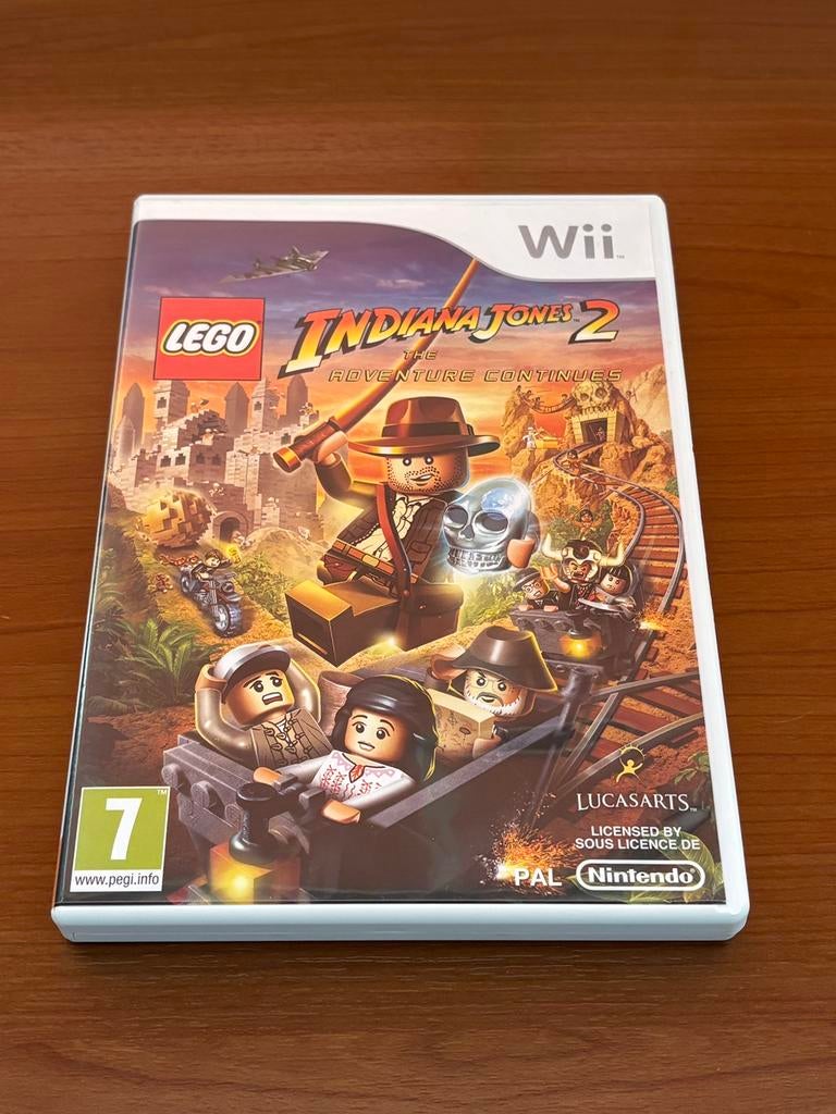 Wii spel Lego Indiana Jones 2, Avontuur en Actie, Verzenden, 2 spelers, Eén computer