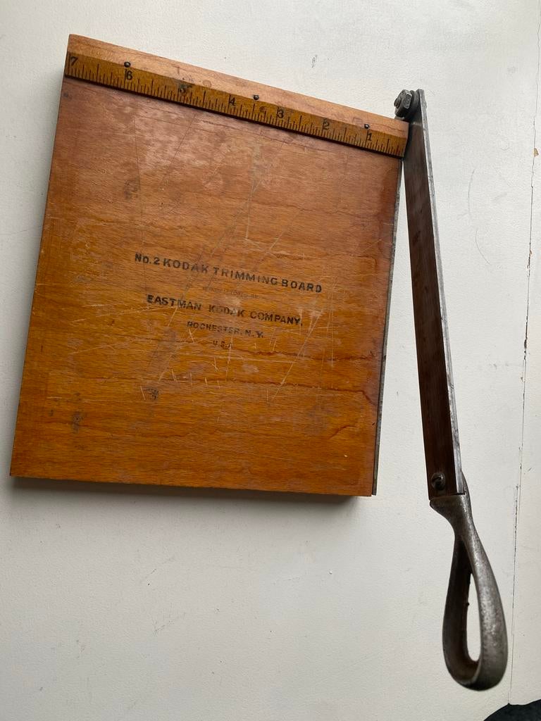 Vintage Kodak Trimming Board - Snijplank voor foto's, Ophalen of Verzenden, Voor 1940, Overige typen