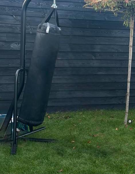 Boksbal  inclusief standaard, Sport en Fitness, Ophalen, Gebruikt, Boksbal