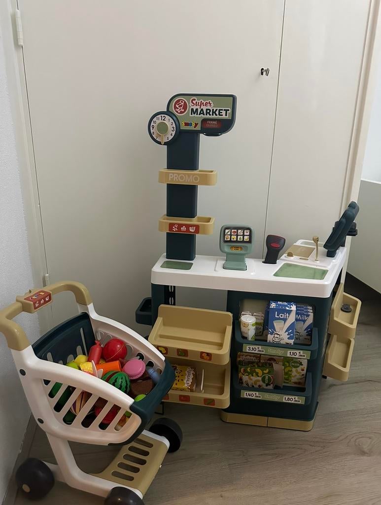 Smoby supermarkt, Ophalen of Verzenden, Zo goed als nieuw, Kunststof