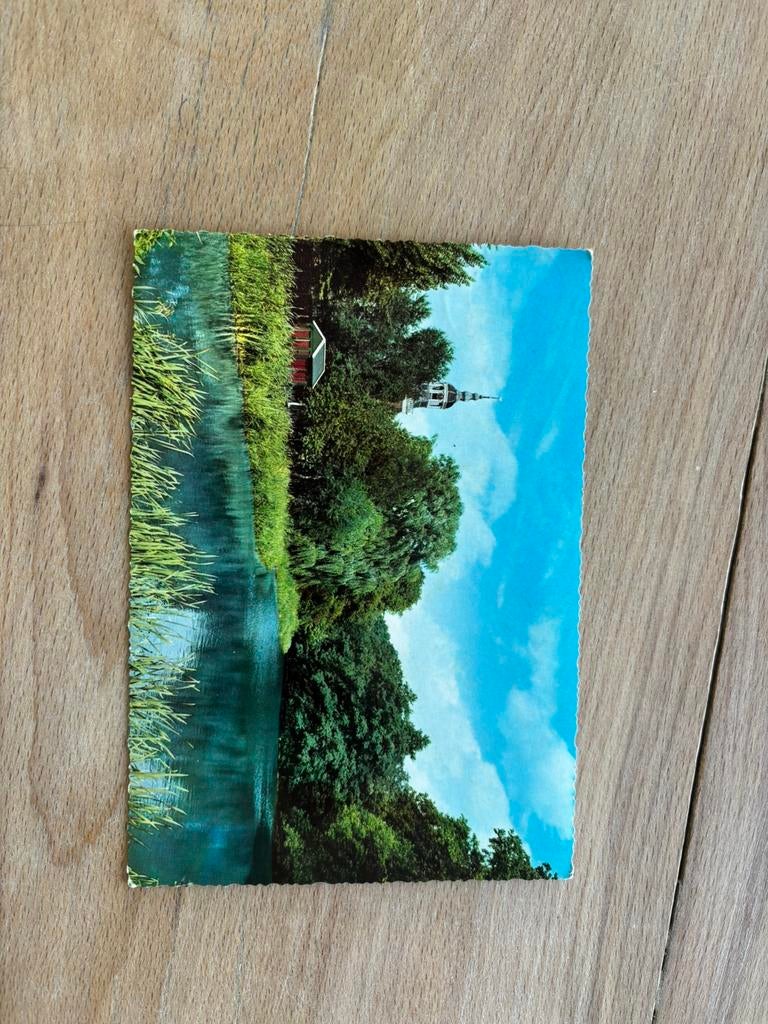 Almelo-Amersfoort-Leersum-Nijverdal ansichtkaart gratis, Ophalen of Verzenden, Voor 1920, Overijssel