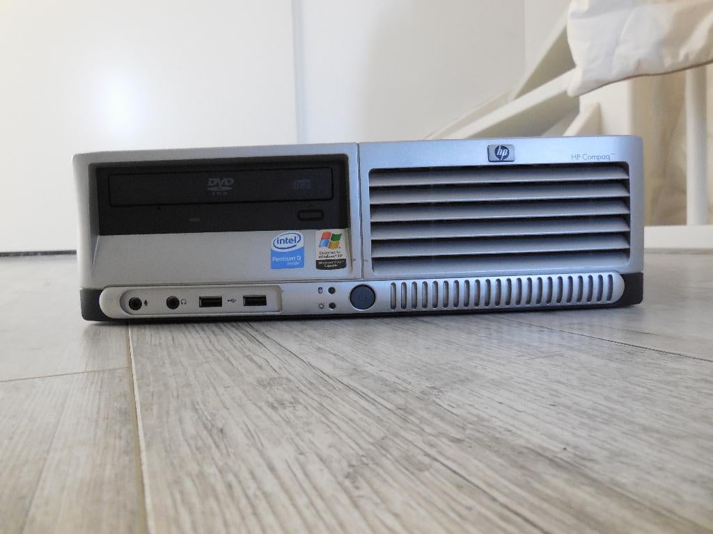 HP  DC7600 sff WINDOWS XP computer, Computers en Software, Desktop Pc's, Gebruikt, HDD, Minder dan 4 GB, Hewlett Packard (HP)