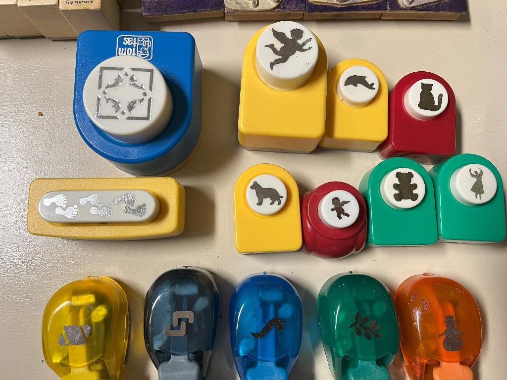 Stempels en pons, Ophalen of Verzenden, Gebruikt, Overige typen