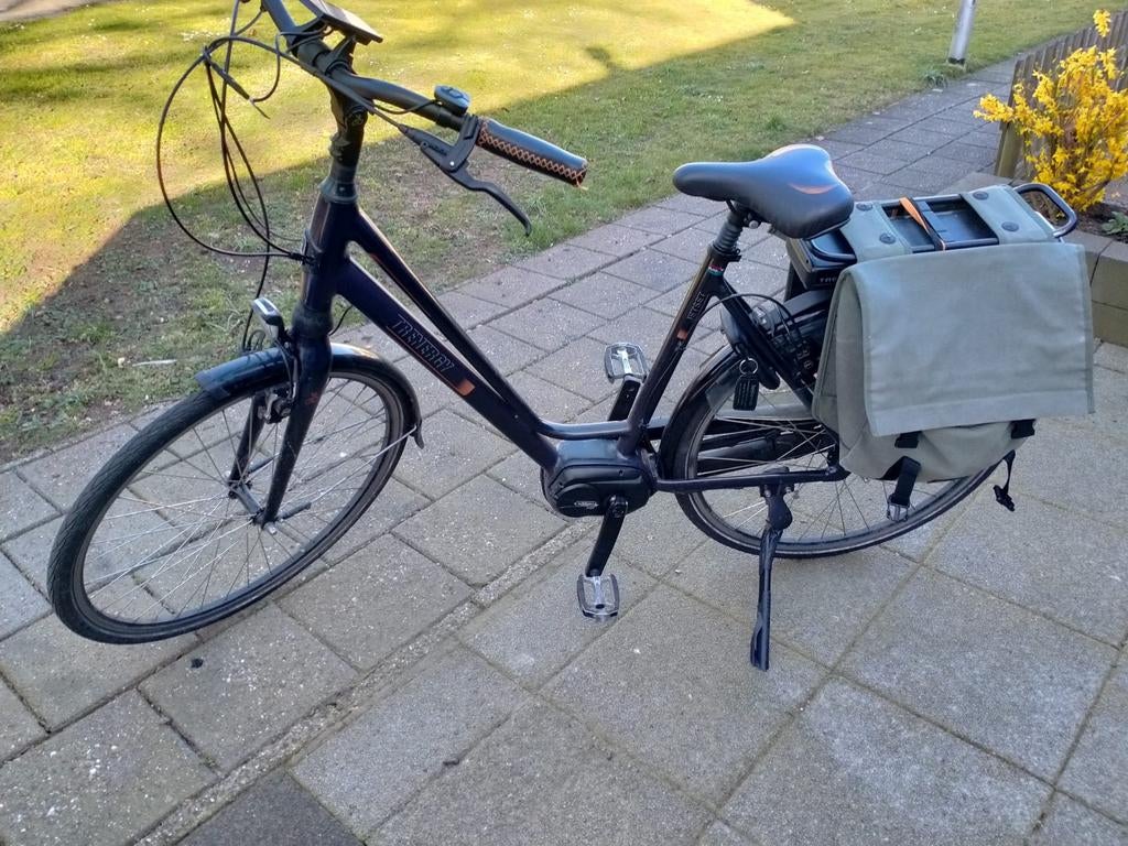 Elektrische fiets Trenergy Jetset, 700 kw accu,, Gebruikt, 51 tot 55 cm, 50 km per accu of meer, Ophalen