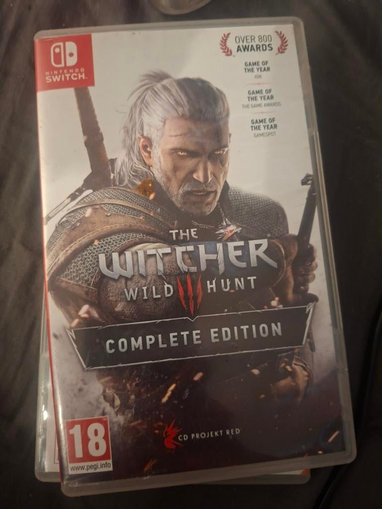 The Witcher 3: Wild Hunt Complete Edition - Nintendo Switch, Vanaf 18 jaar, 1 speler, Ophalen of Verzenden, Zo goed als nieuw