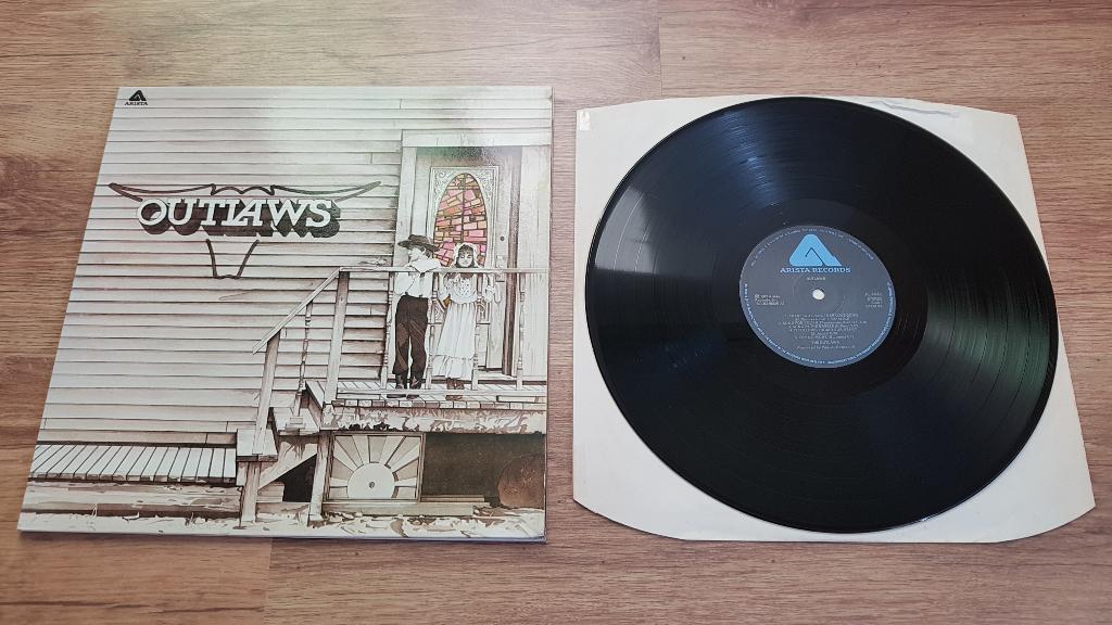 Elpee: The Outlaws - The Outlaws vinyl album (1975), Ophalen of Verzenden, Gebruikt, 12 inch, Progressive