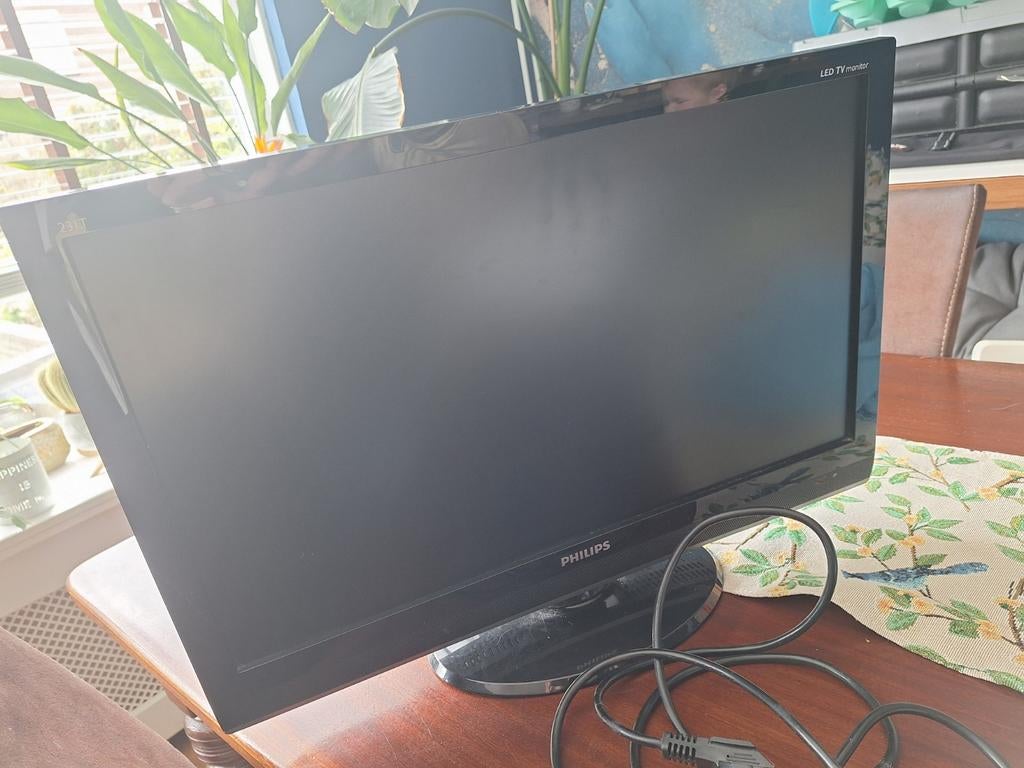 Philips 23 inch Full HD monitor - Model 231T1LSB, Philips, 50 Hz, Ophalen of Verzenden, Gebruikt