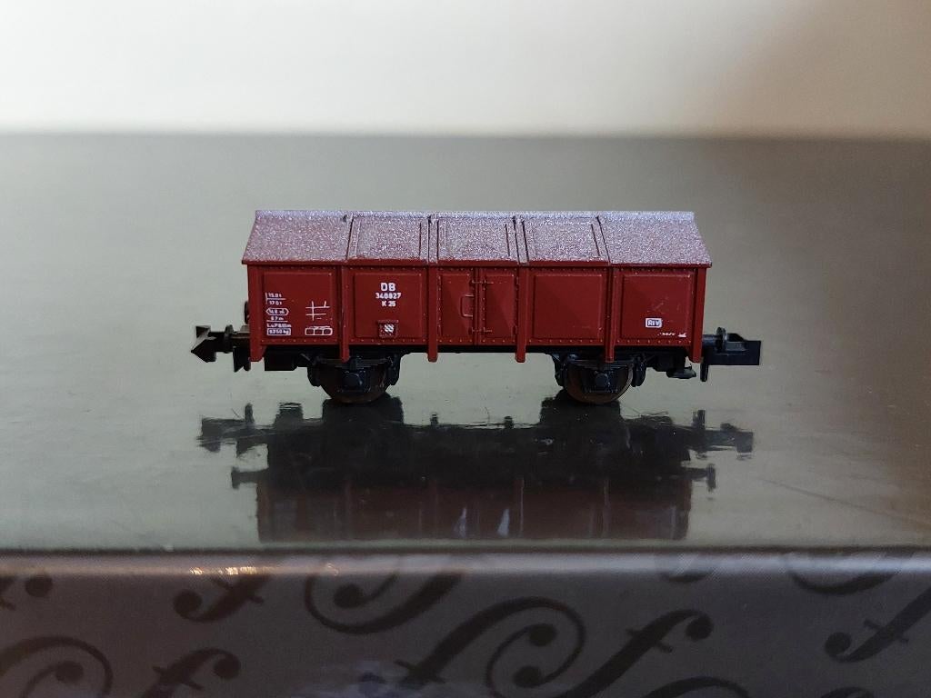 Roco 25056 - Klappdeckelwagen K25 (11576), Gebruikt, Gelijkstroom, Wagon, Ophalen of Verzenden