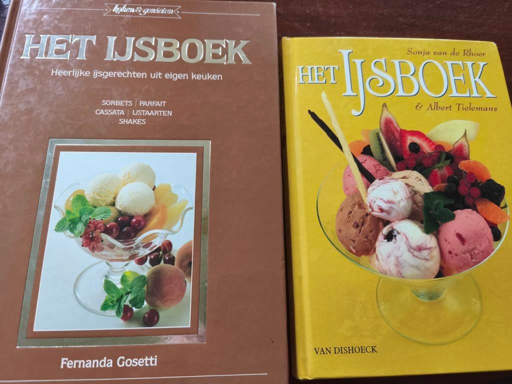 Het IJsboek: Heerlijke Ijsgerechten uit Eigen Keuken, Gelezen, Ophalen of Verzenden, Fernanda Gosetti, Sonja van de Rhoer & Albert Tielemans