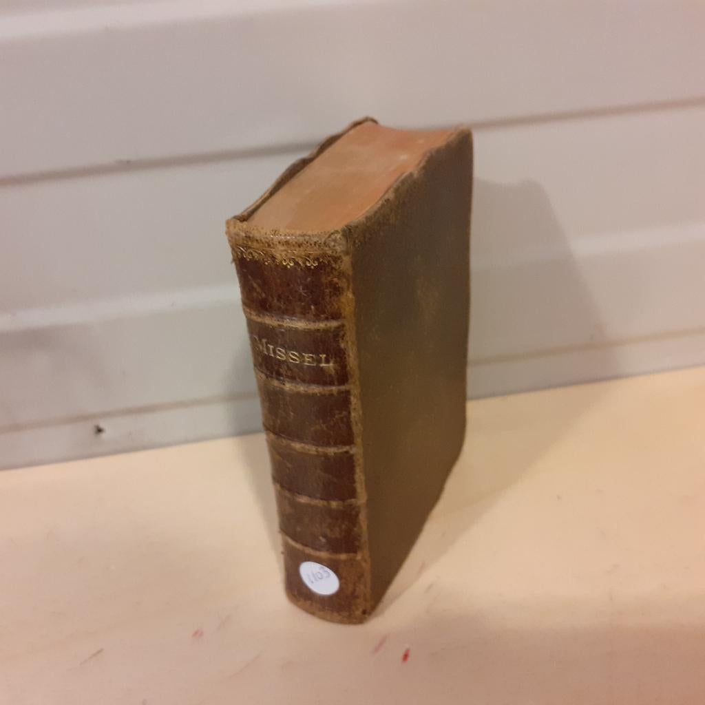 Nr. 1103 Missel Romain, contenant les offices de tous les Di, Ophalen of Verzenden, Missel Romain,