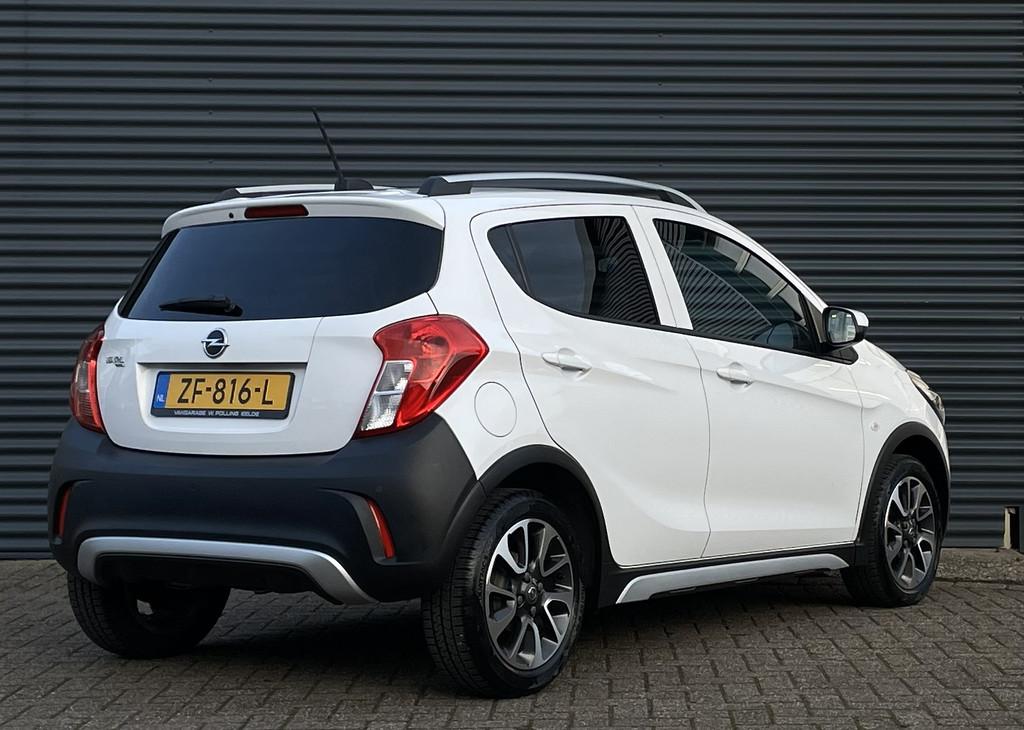 Opel Karl Rocks 1.0 ecoFLEX 75pk, Auto's, Opel, 839 kg, Stof, Gebruikt, Wit