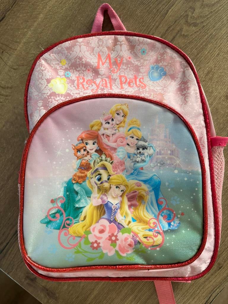 Kinder rugtas prinses, Ophalen of Verzenden, Zo goed als nieuw, Minder dan 30 cm, Rugtas