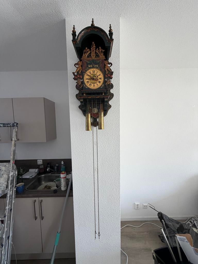 Antieke klok - moet weg, Antiek en Kunst, Antiek | Klokken, Ophalen