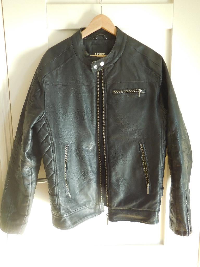 motorjack met gewatteerde details. . XXL. Ashes to dust., Jas | textiel, Dames, Ophalen of Verzenden, Ashes