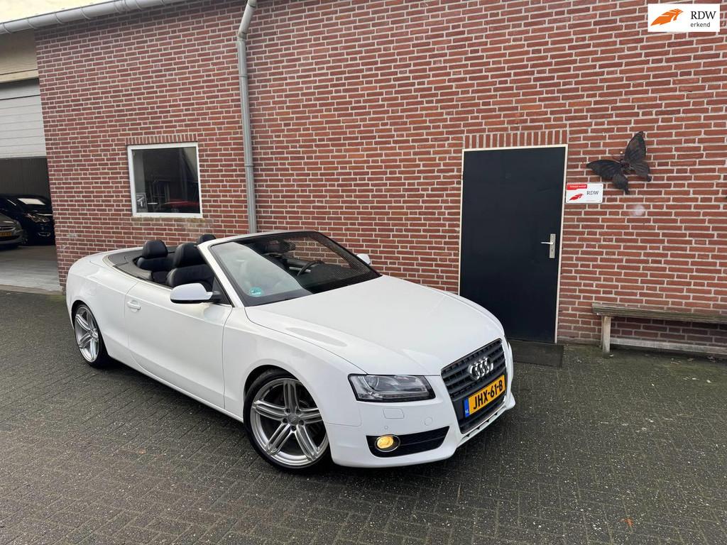 Audi A5 Cabriolet Youngtimer 2.0 TFSI Stoelverwarming, Navi, Voorwielaandrijving, Euro 5, 15 km/l, Gebruikt