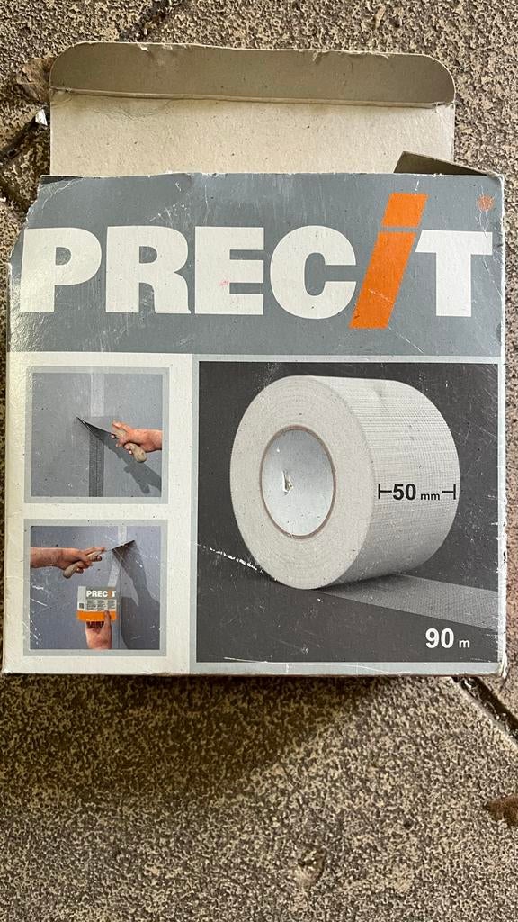Precit zelfklevend wapeningsgaas gips 90 m lang 50 mm breed, Doe-het-zelf en Verbouw, Ophalen, Nieuw