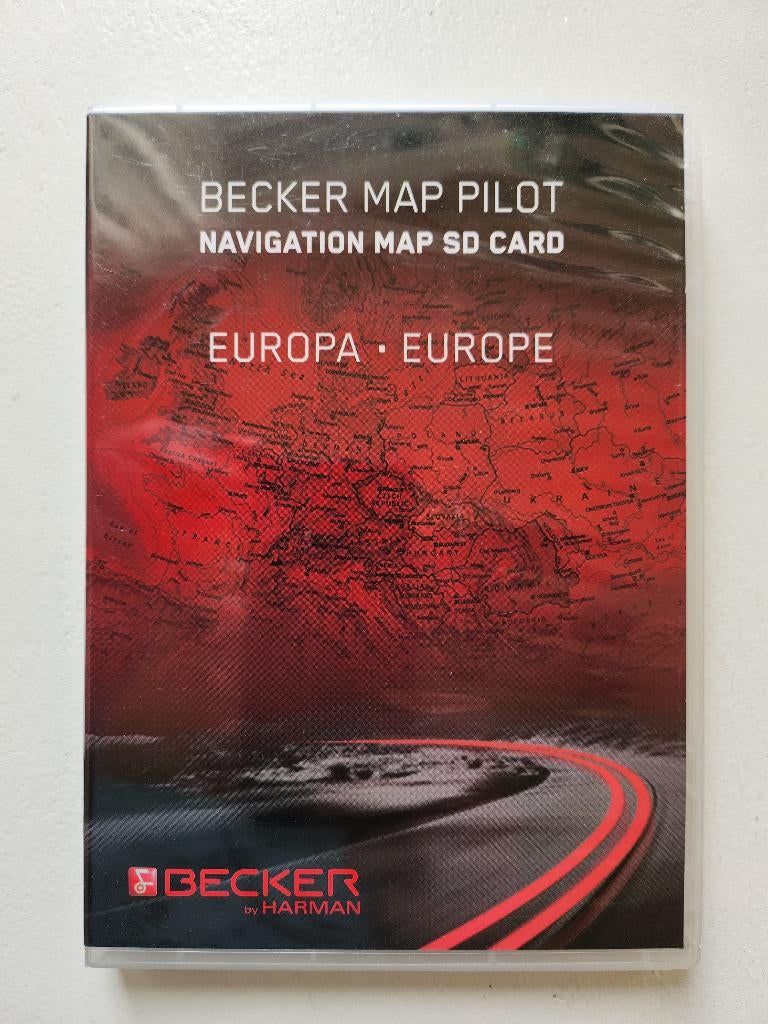 Becker Map Pilot sd card 2023 Europa, Auto diversen, Autonavigatie, Ophalen of Verzenden, Zo goed als nieuw
